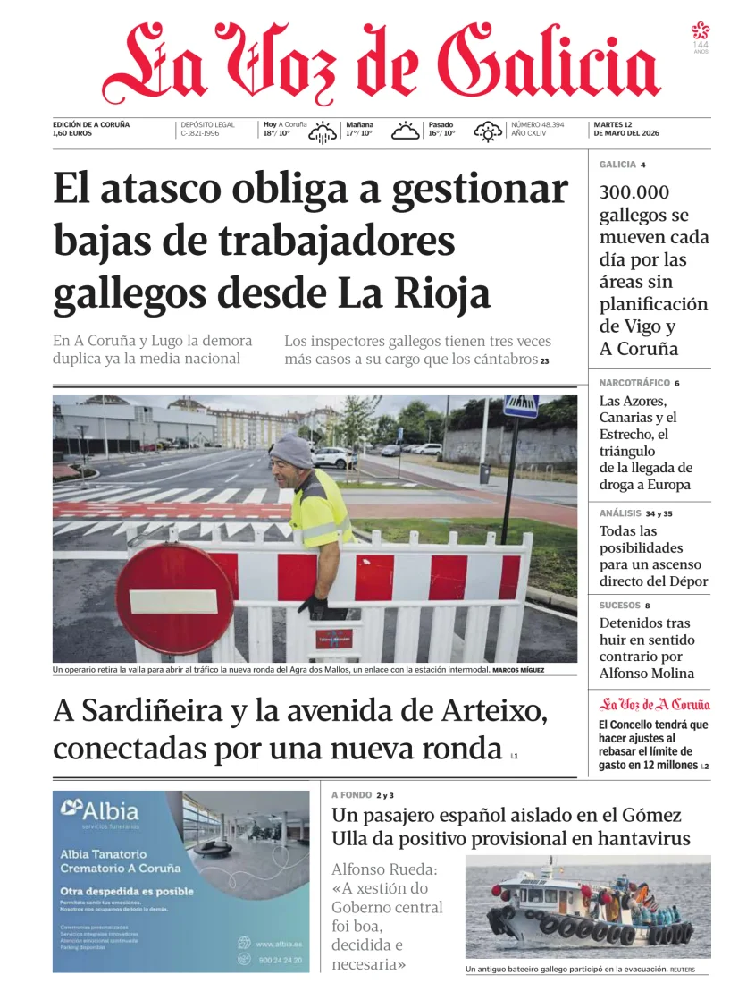 La Voz de Galicia — 12/05