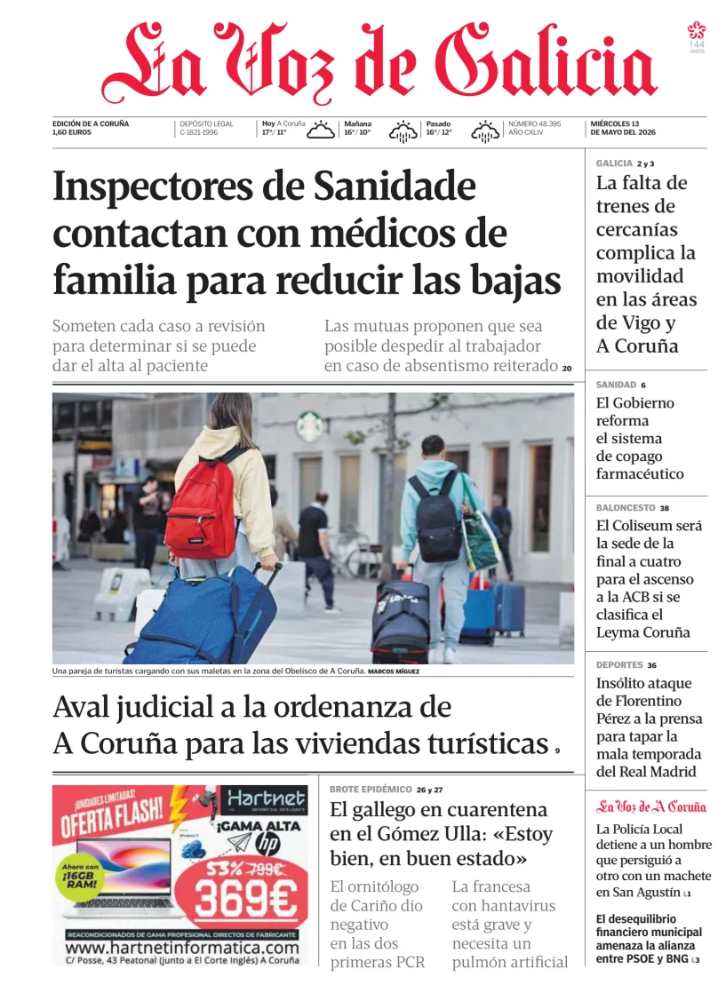 La Voz de Galicia — 13/05