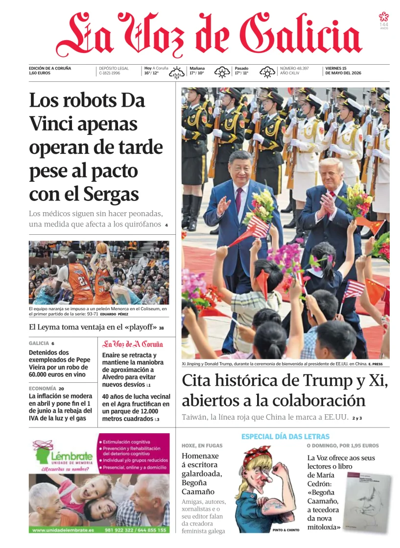 La Voz de Galicia — 15/05