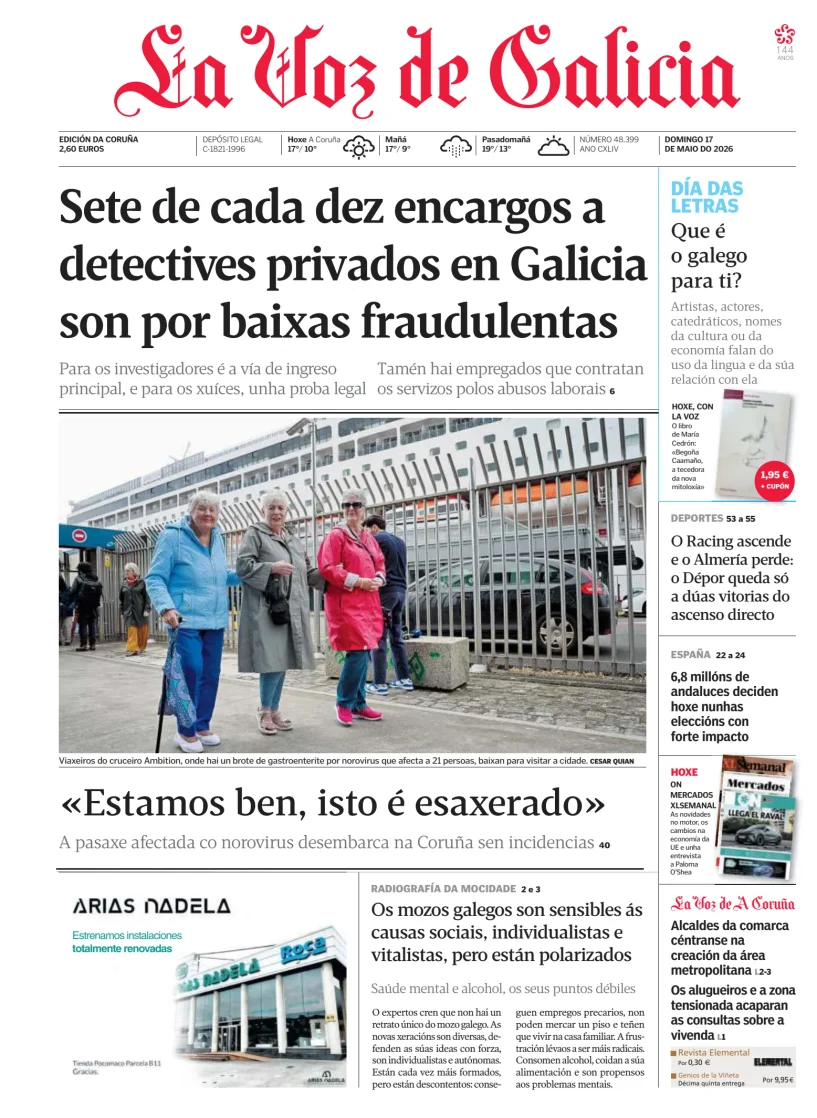 La Voz de Galicia — 17/05
