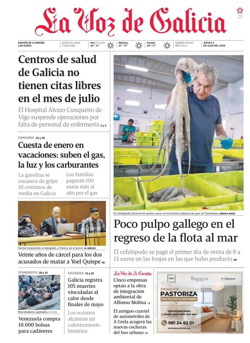 La Voz de Galicia — 02/07