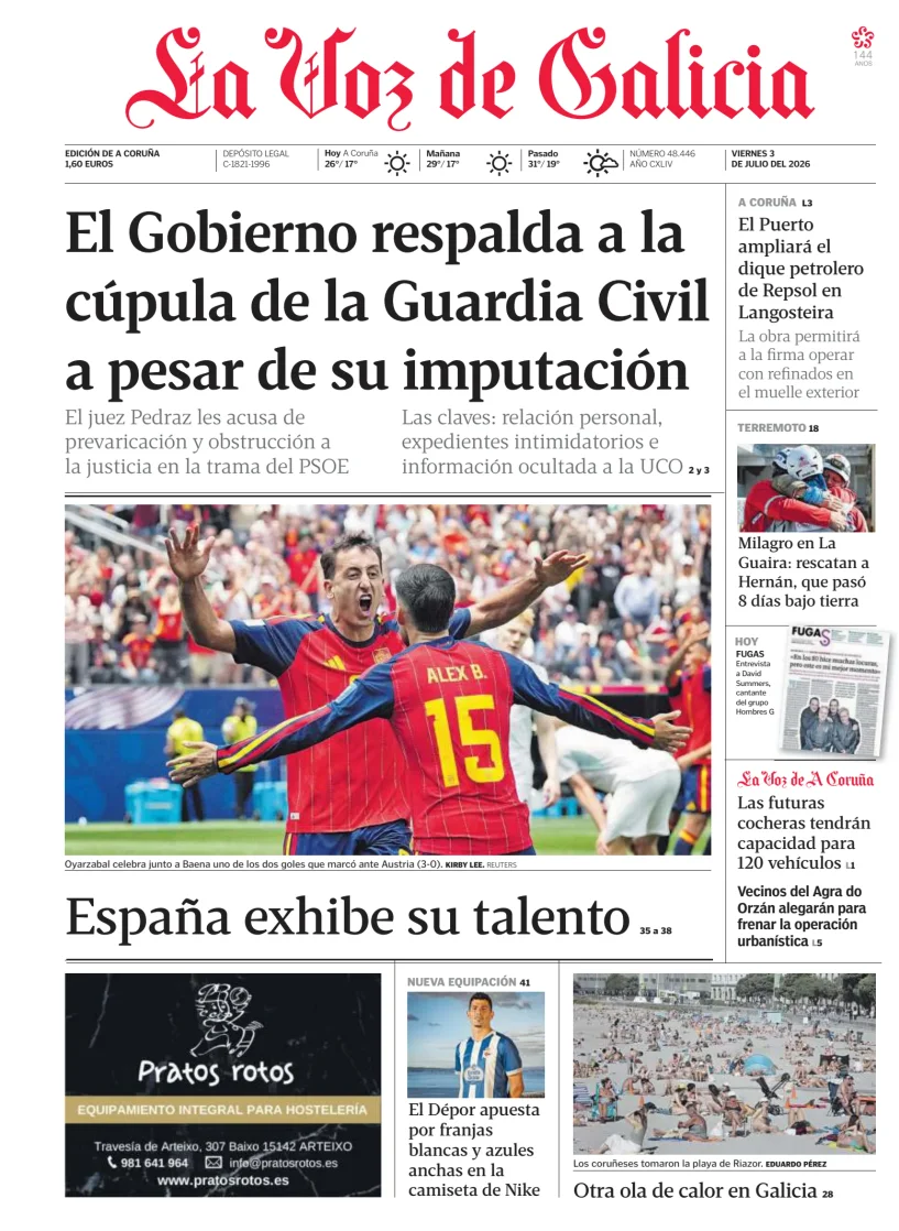 La Voz de Galicia — 03/07