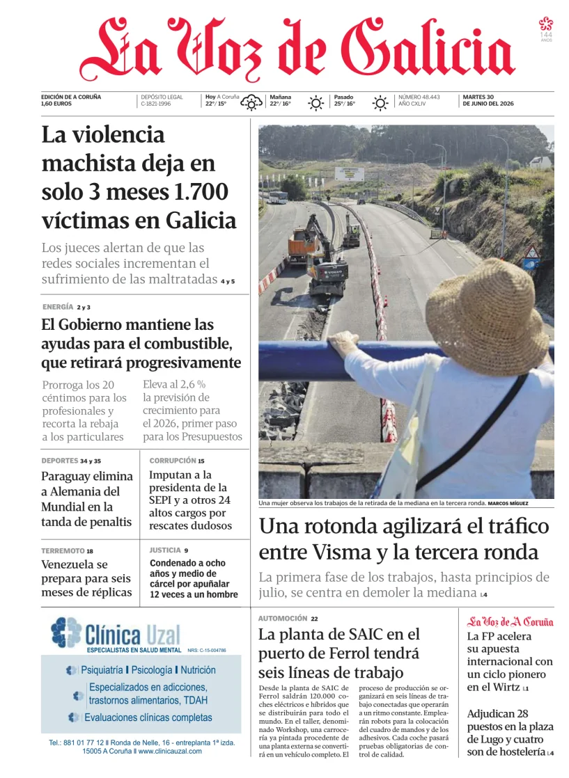 La Voz de Galicia — 30/06