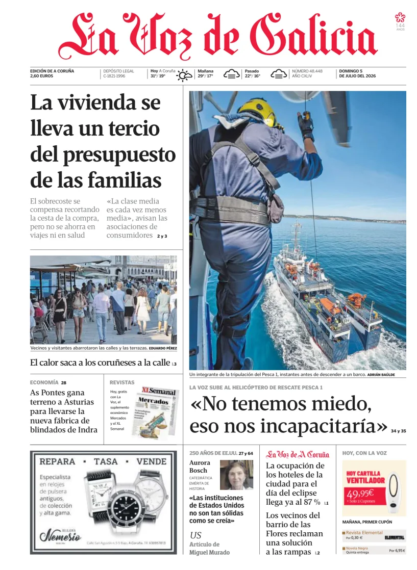 La Voz de Galicia — 05/07