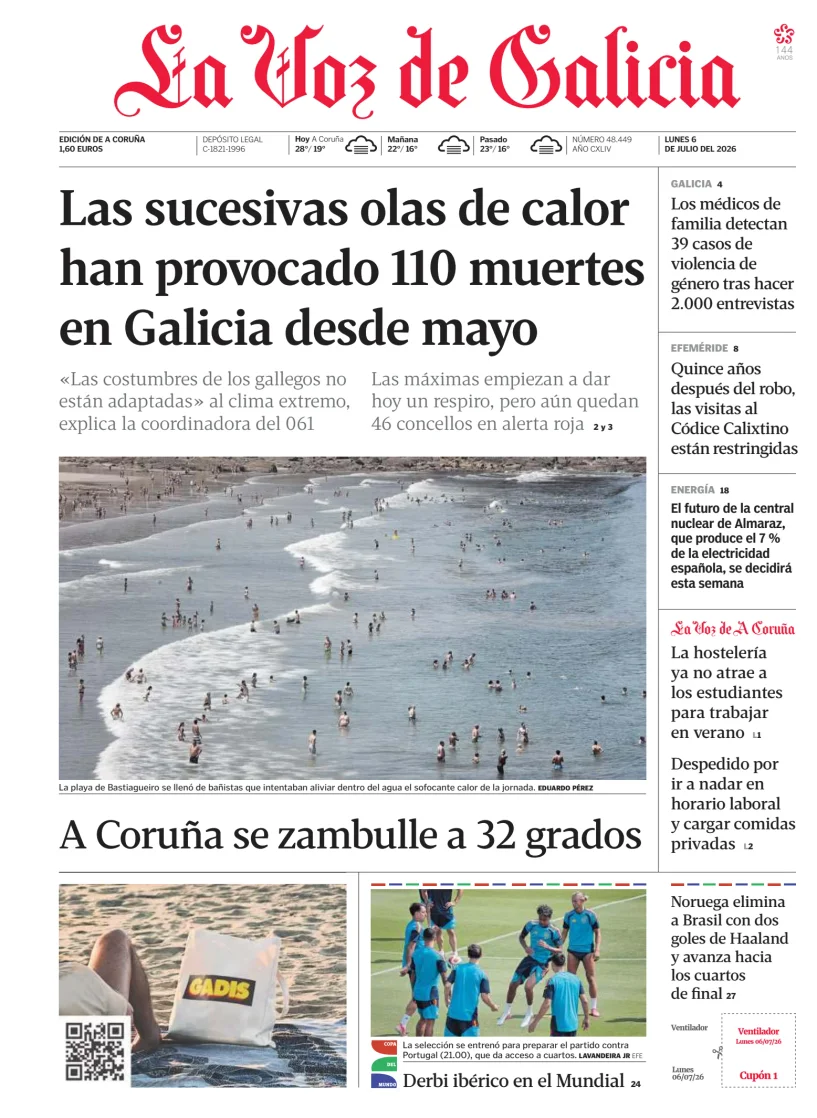 La Voz de Galicia — 06/07