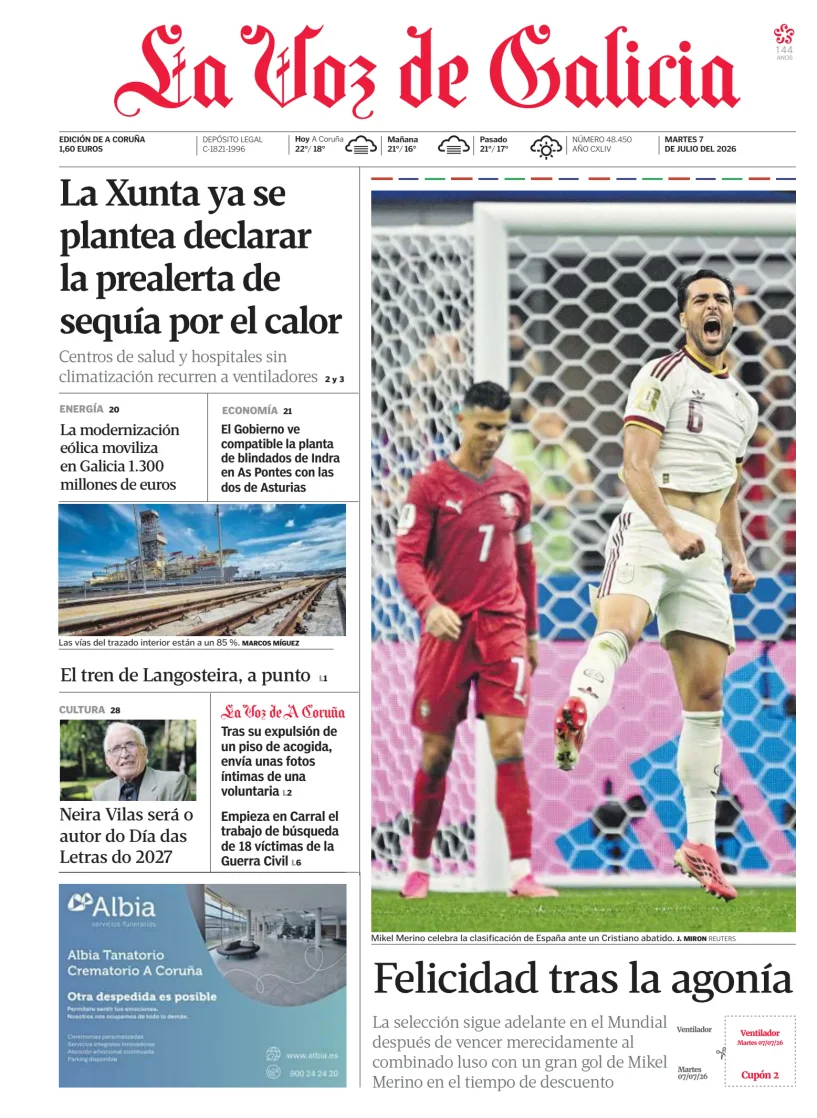 La Voz de Galicia — 07/07