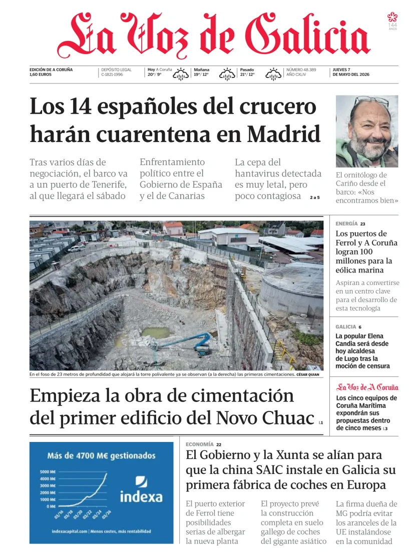 La Voz de Galicia — 07/05