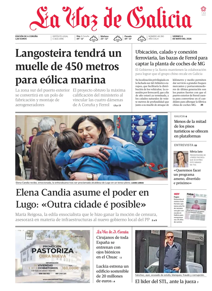 La Voz de Galicia — 08/05