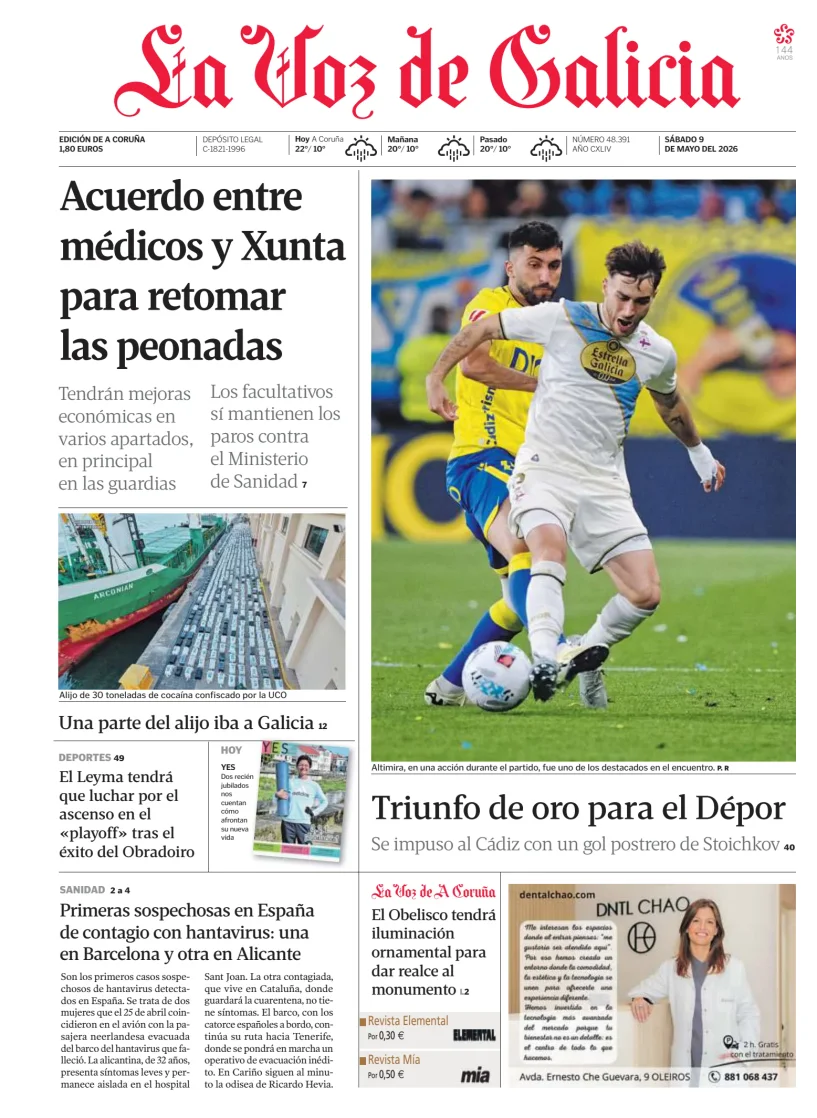 La Voz de Galicia — 09/05