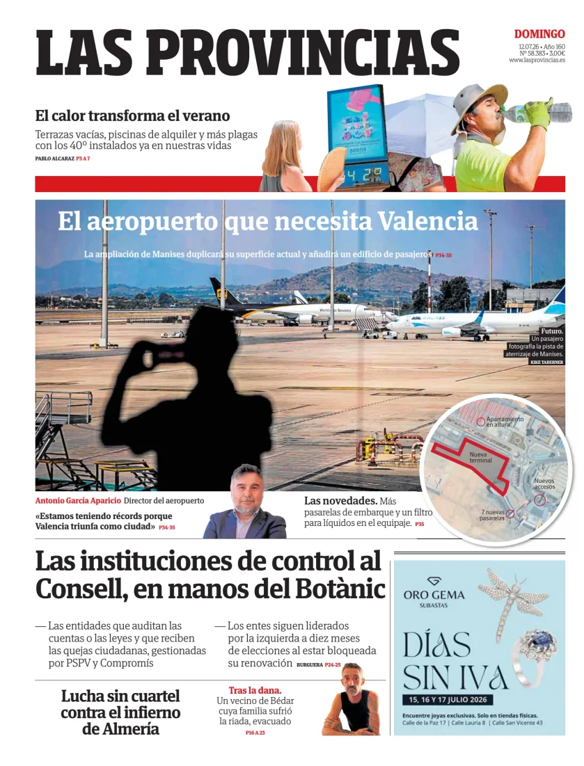 Portada de Las Provincias