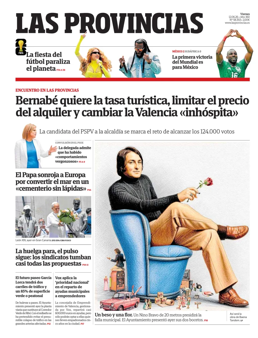 Portada de Las Provincias