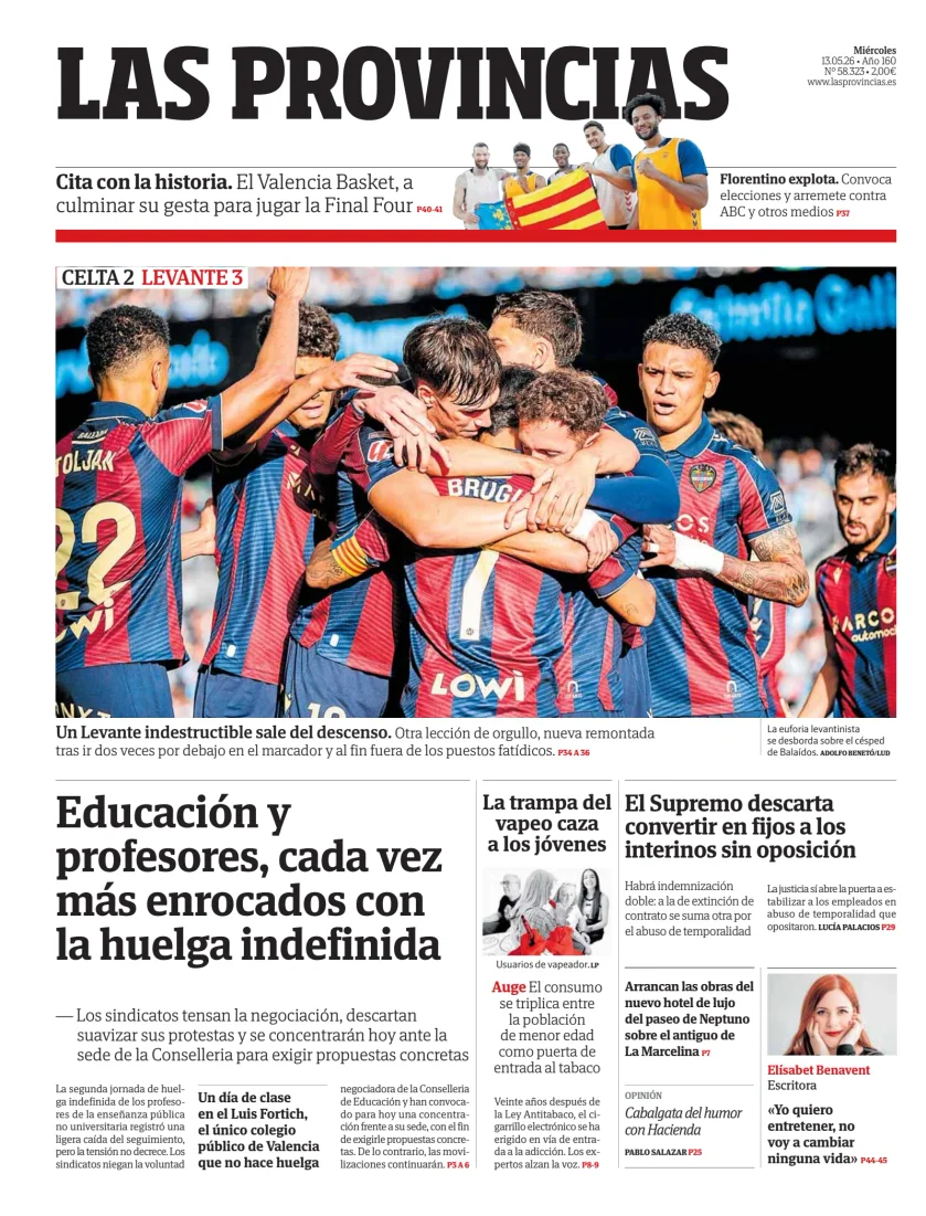 Las Provincias — 13/05
