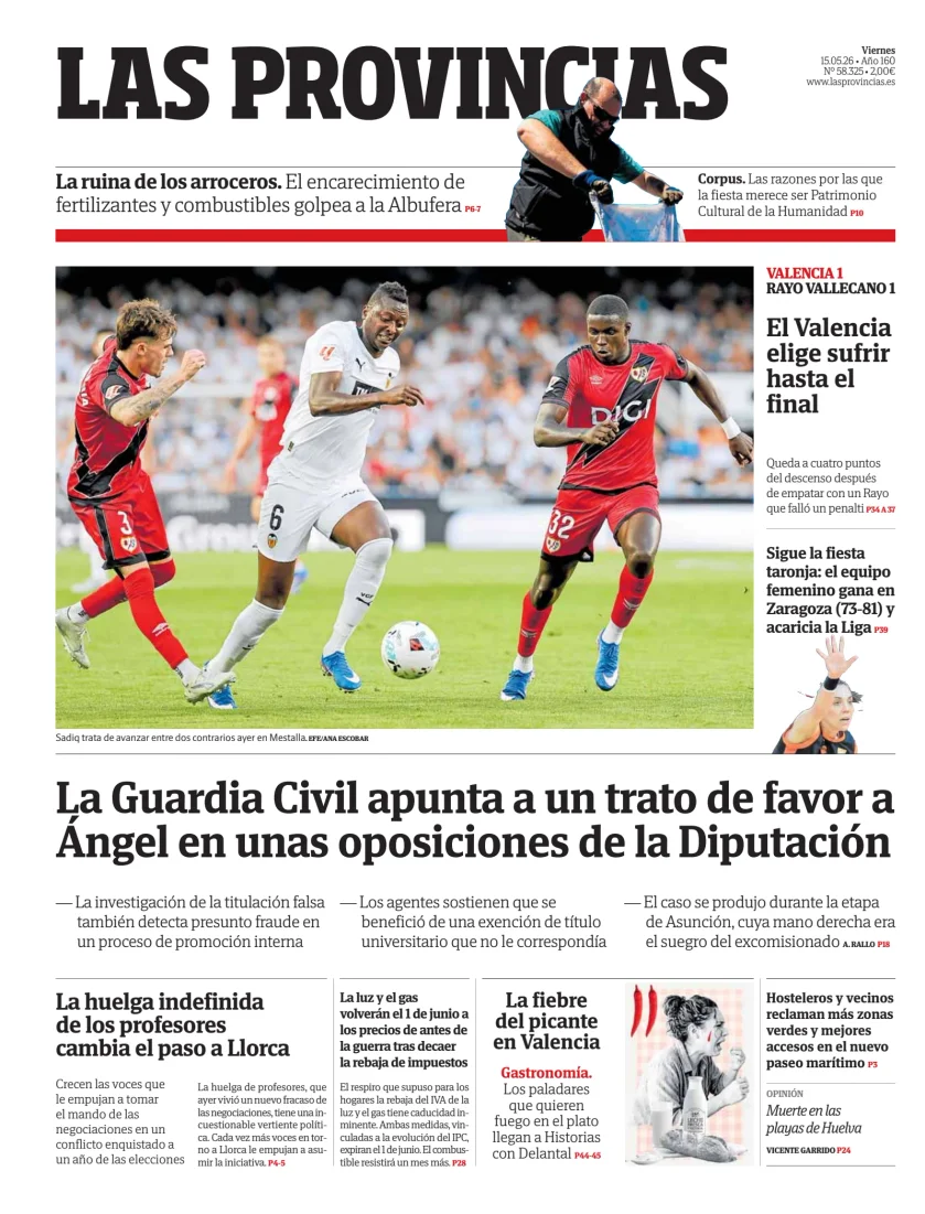 Las Provincias — 15/05