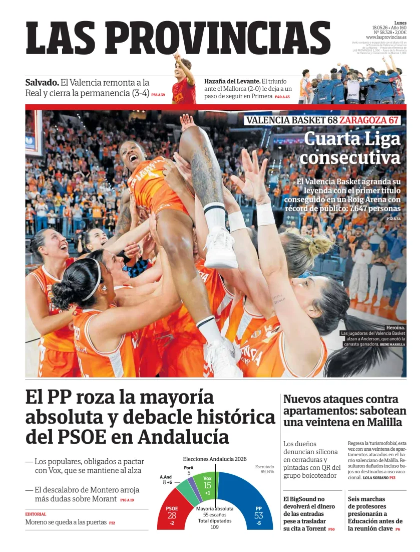 Las Provincias — 18/05
