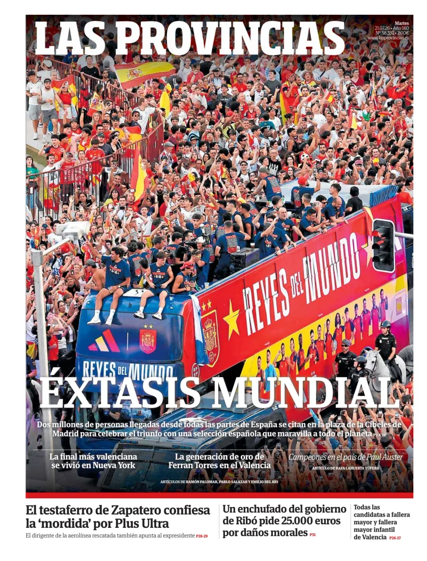 Las Provincias — 21/07