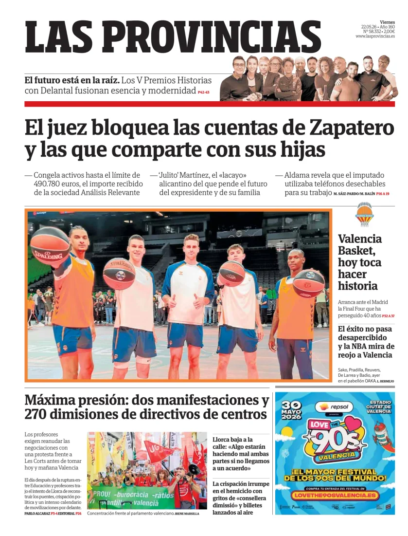 Las Provincias — 22/05