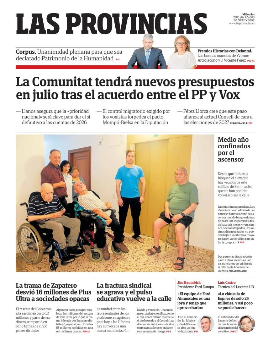 Las Provincias — 27/05