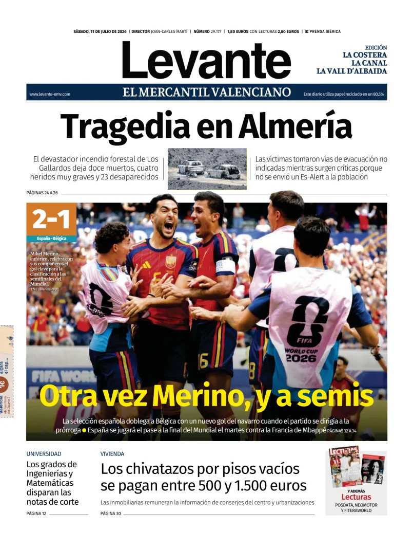 Portada de Levante EMV (Costera)
