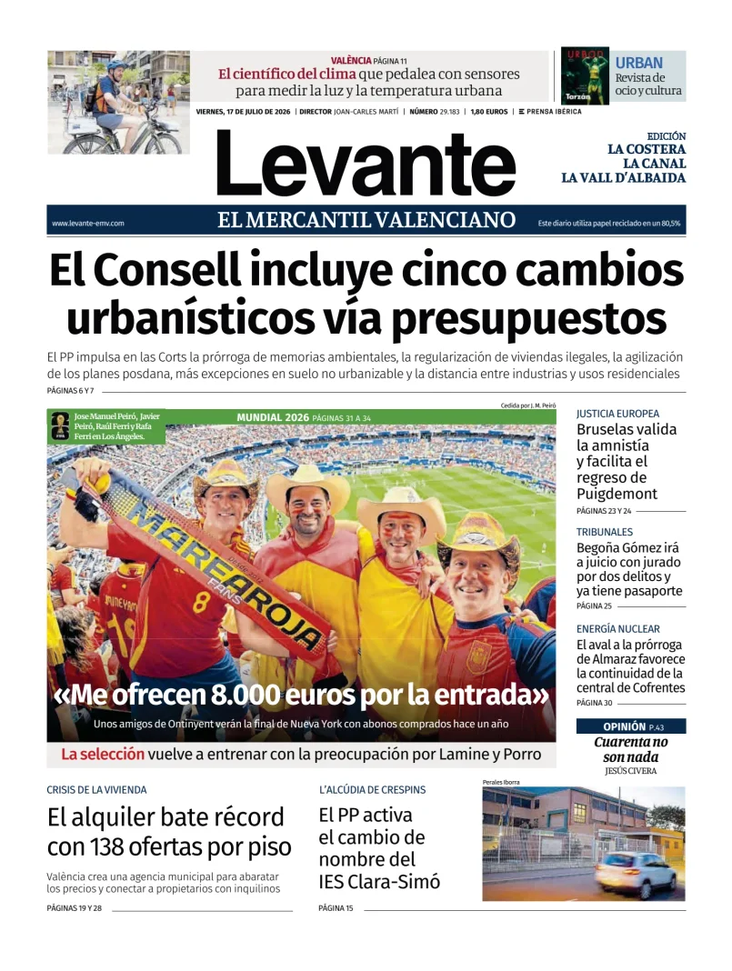 Levante EMV (Costera) — 17/07