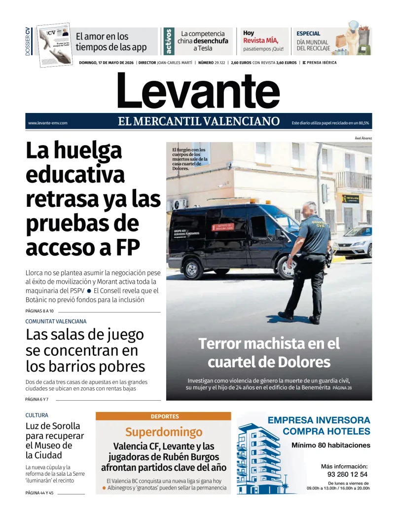 Levante EMV (Costera) — 17/05