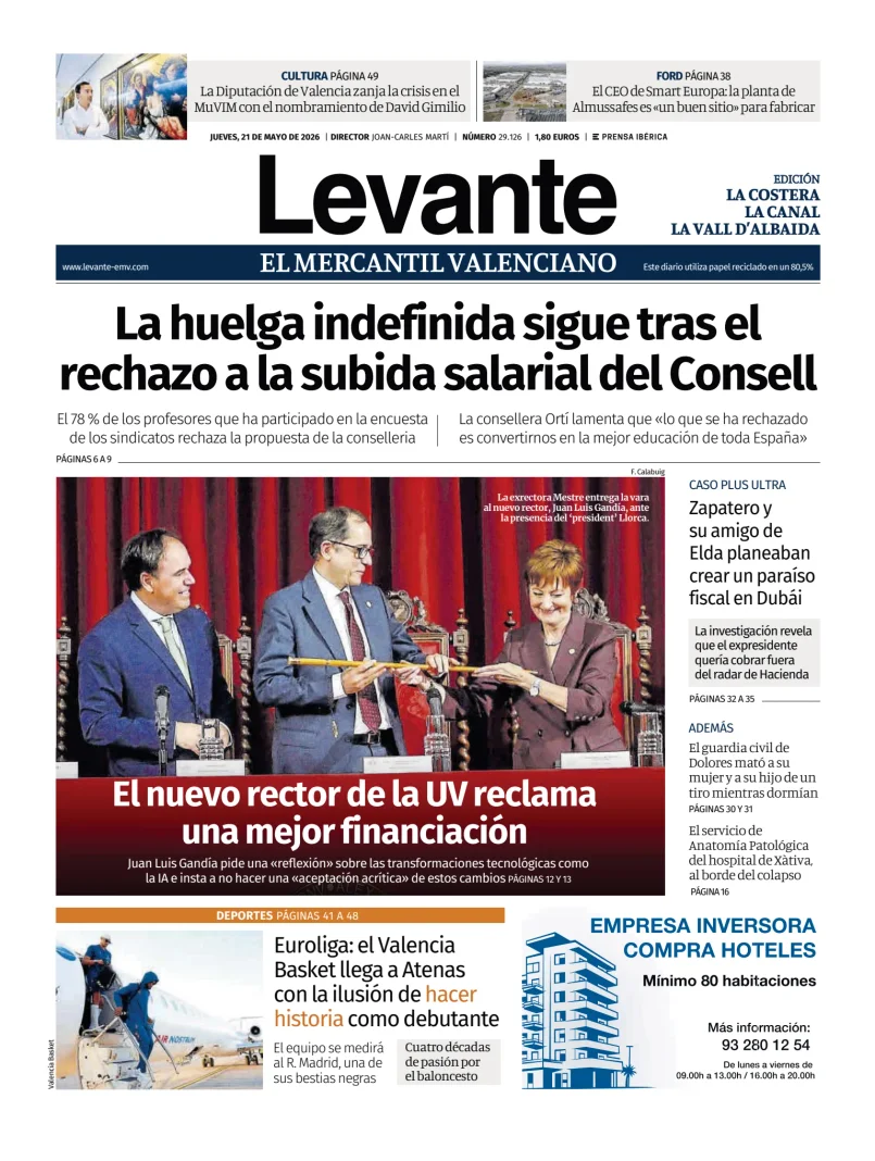 Levante EMV (Costera) — 21/05