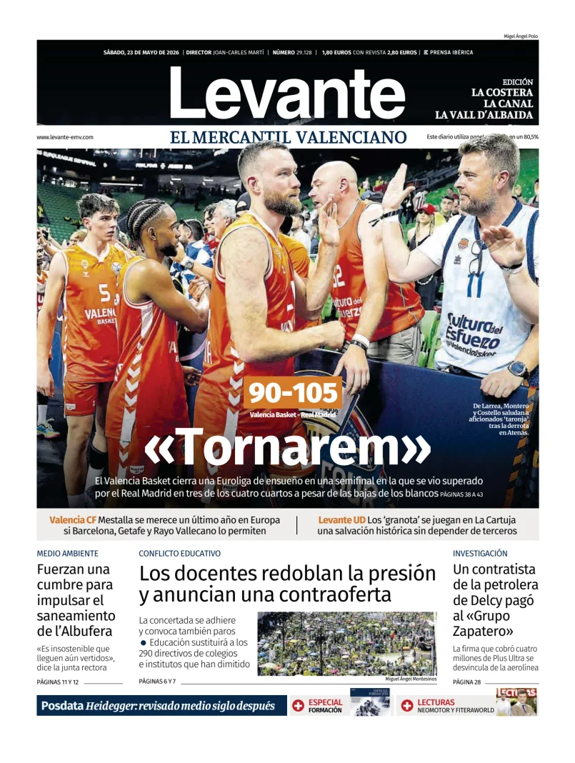 Levante EMV (Costera) — 23/05