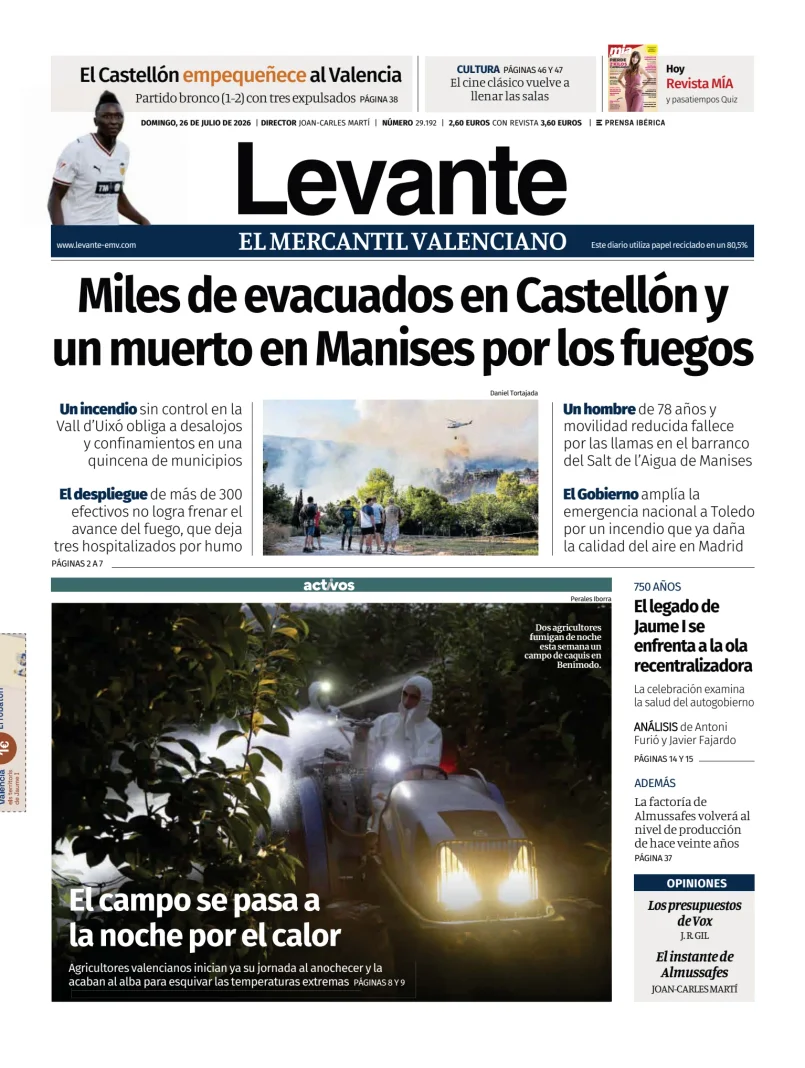 Portada de Levante EMV (Costera)