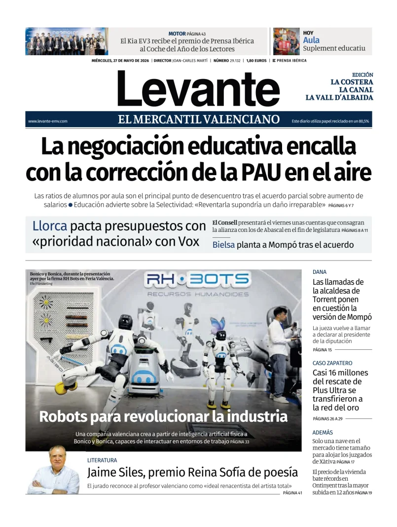 Levante EMV (Costera) — 27/05