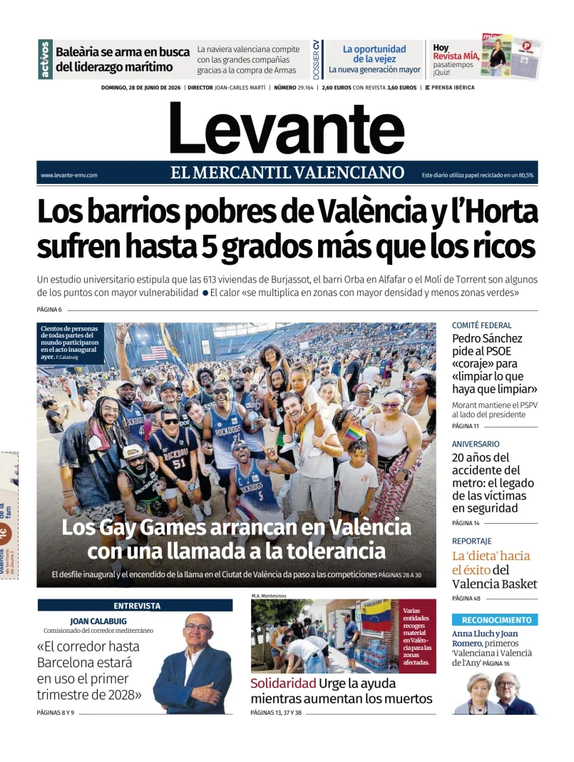 Levante EMV (Costera) — 28/06