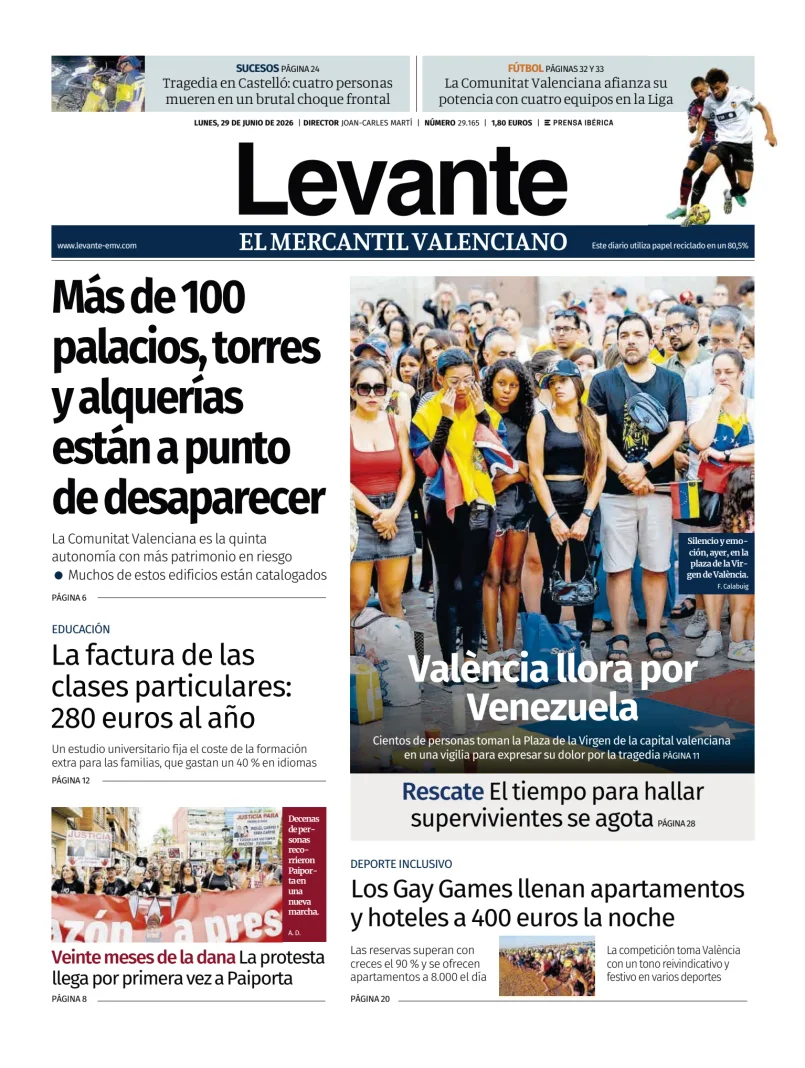 Levante EMV (Costera) — 29/06