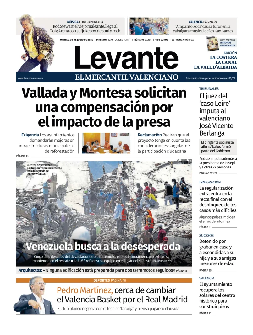 Levante EMV (Costera) — 30/06