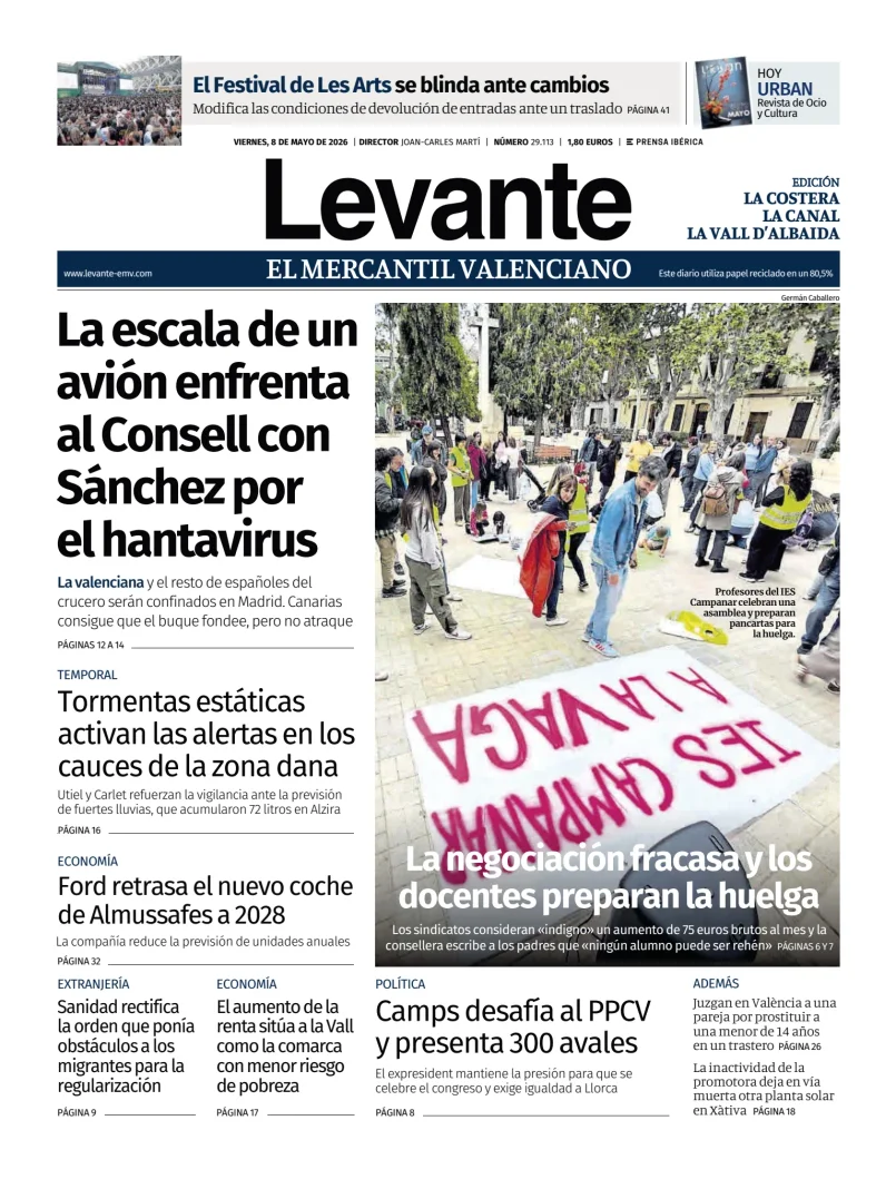 Levante EMV (Costera) — 08/05