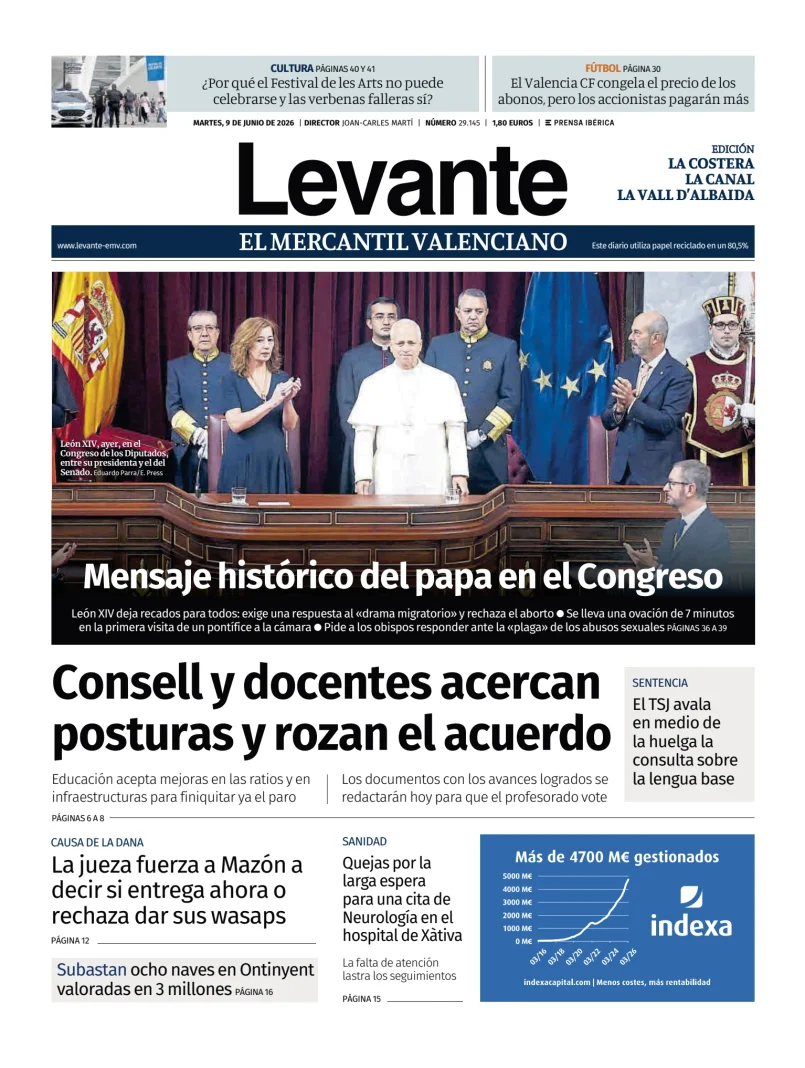 Portada de Levante EMV (Costera)