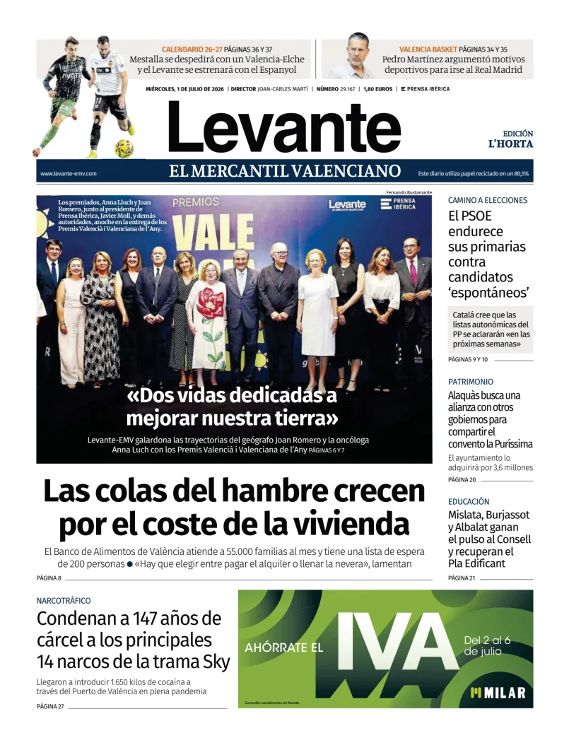 Levante EMV (Horta) — 01/07
