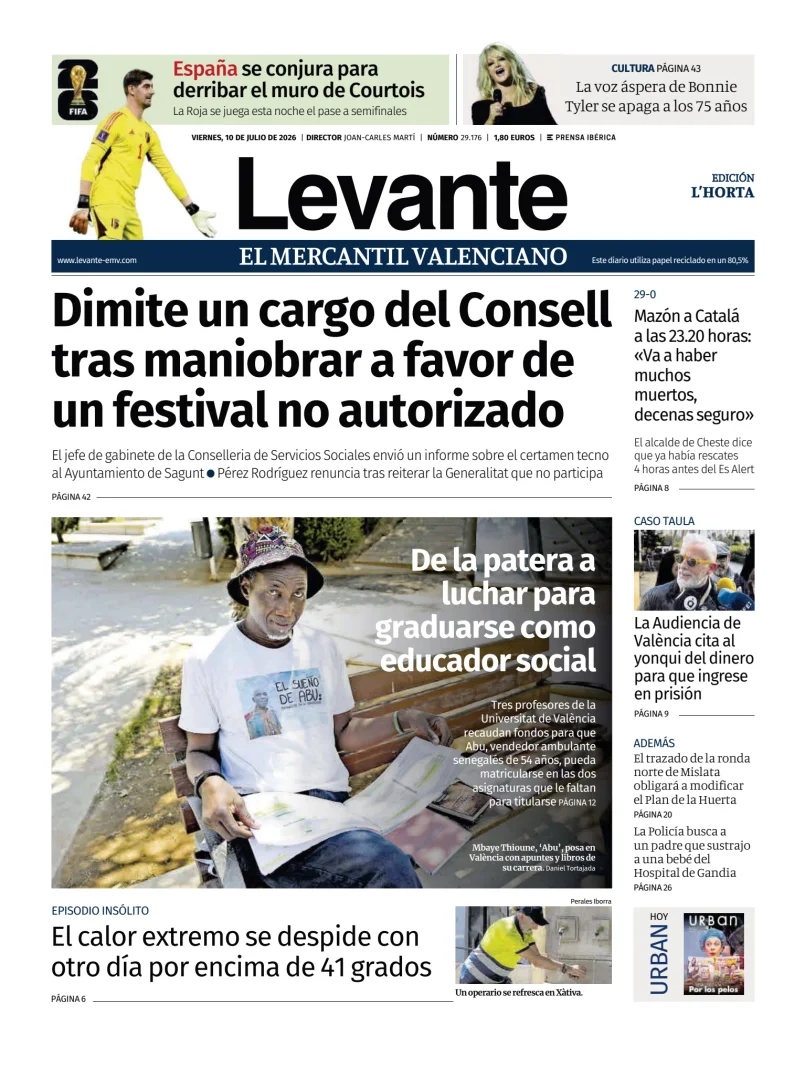 Portada de Levante EMV (Horta)