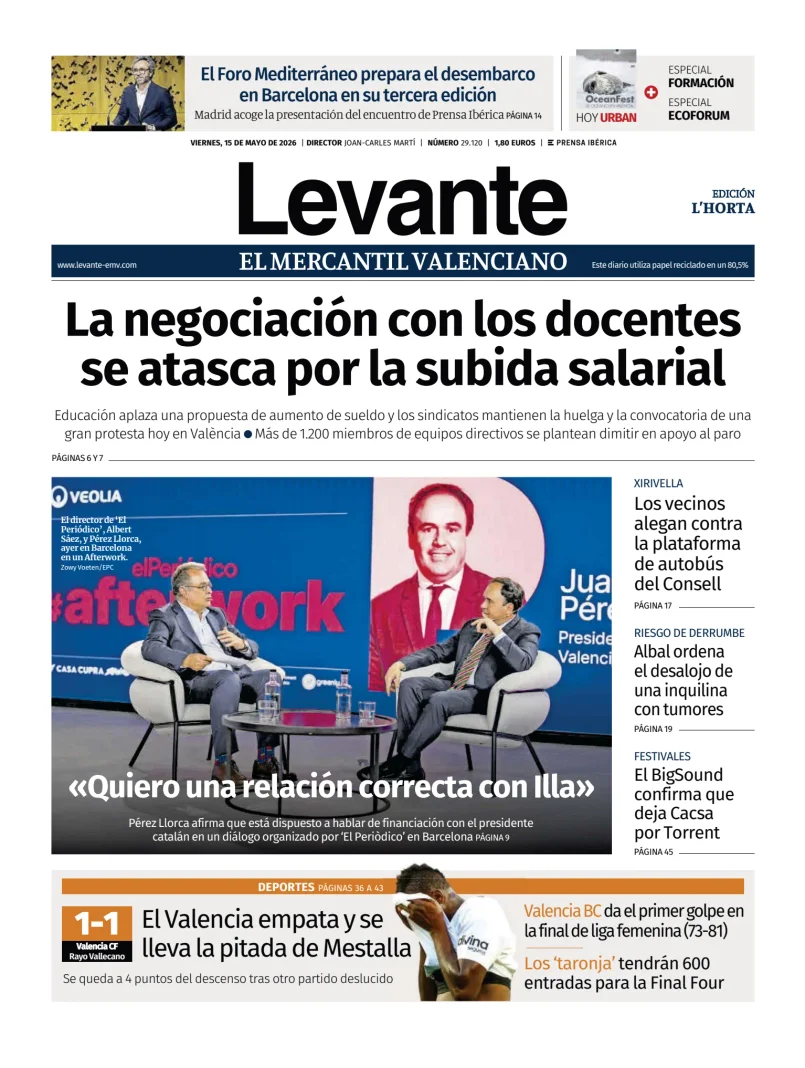 Levante EMV (Horta) — 15/05