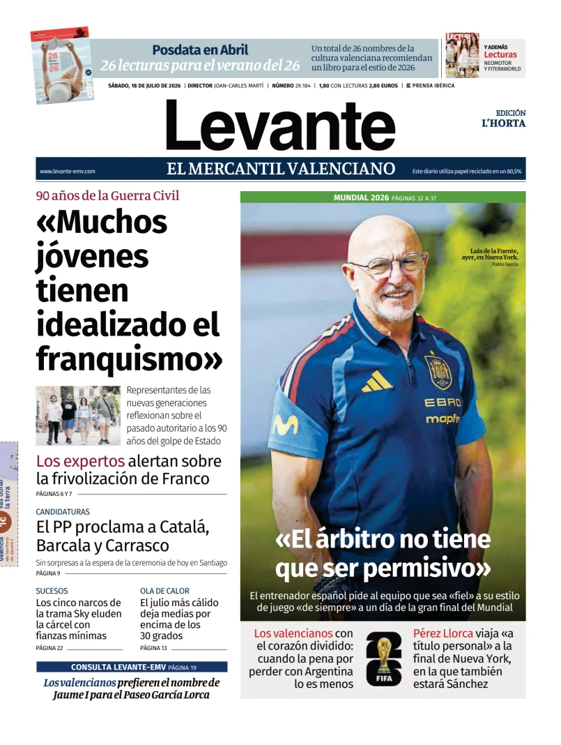 Levante EMV (Horta) — 18/07