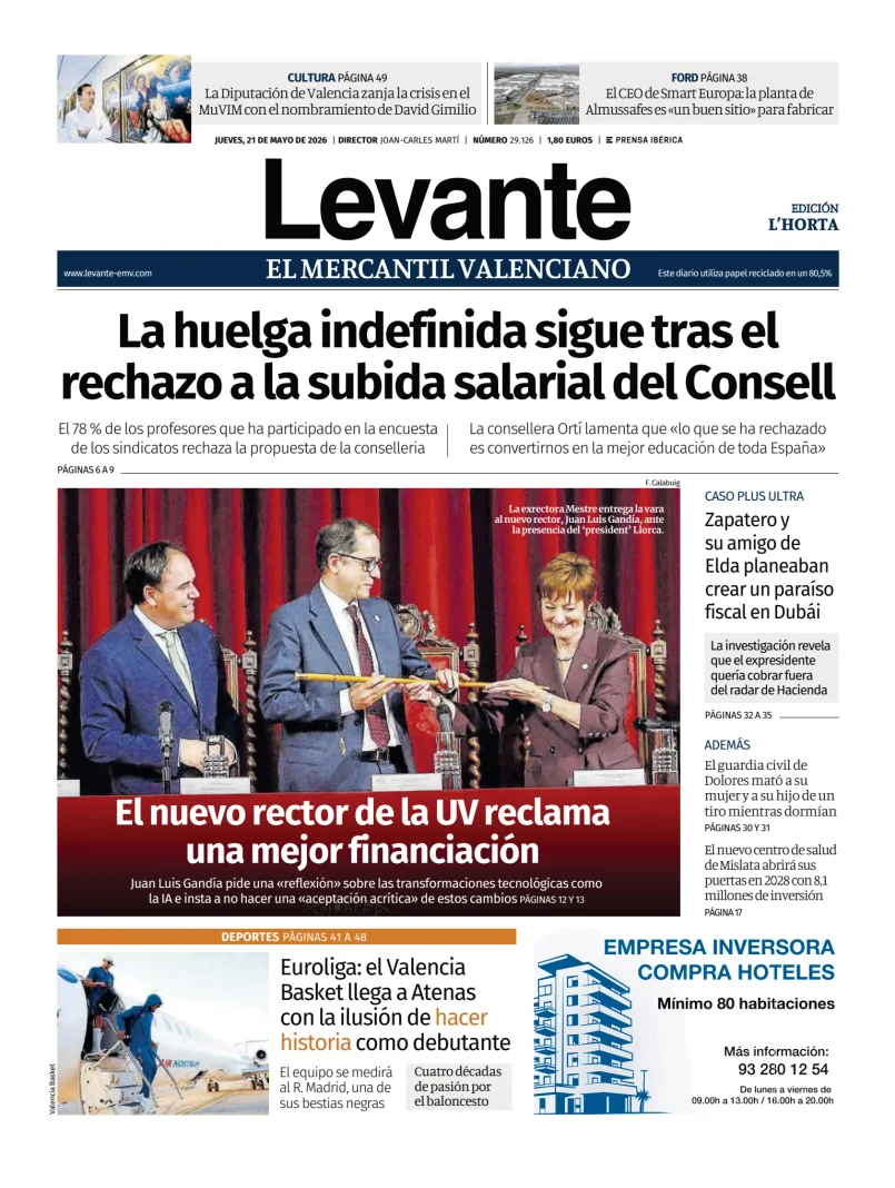 Levante EMV (Horta) — 21/05