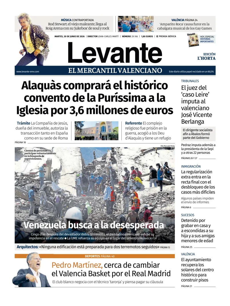 Levante EMV (Horta) — 30/06