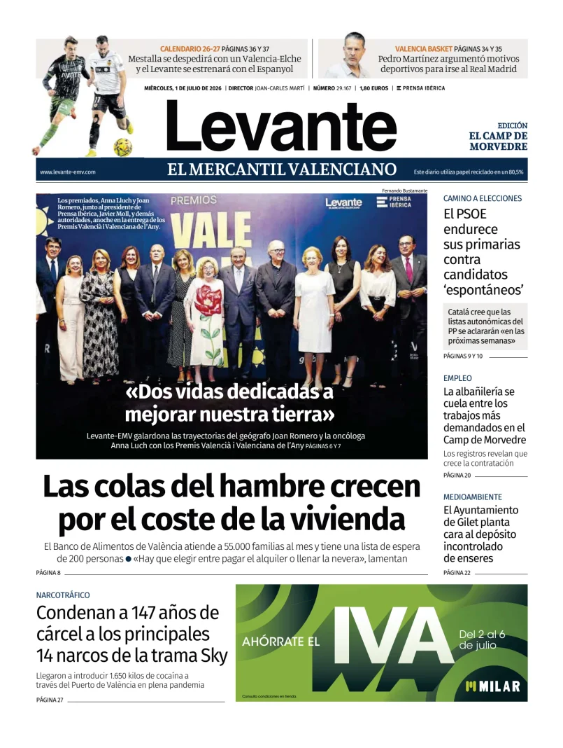 Levante EMV (Morvedre) — 01/07