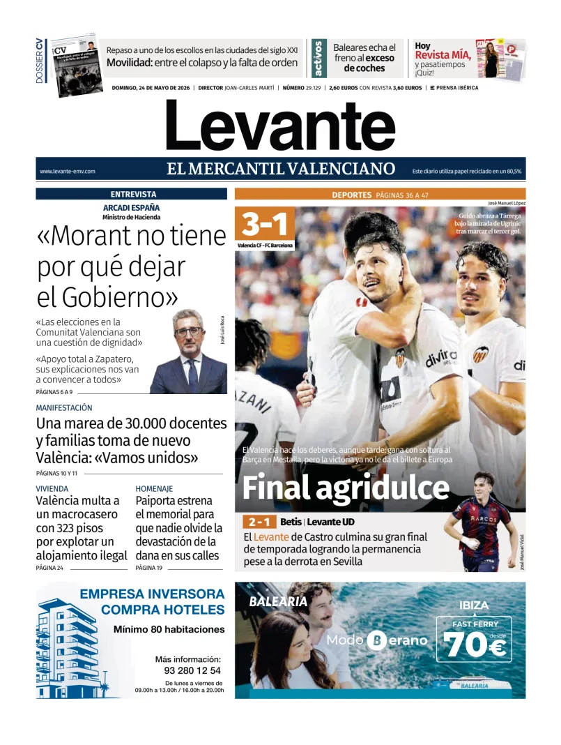 Levante EMV (Morvedre) — 24/05