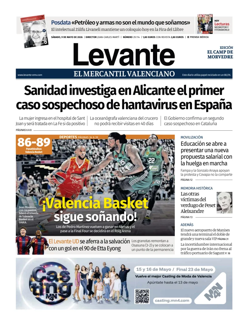 Levante EMV (Morvedre) — 09/05