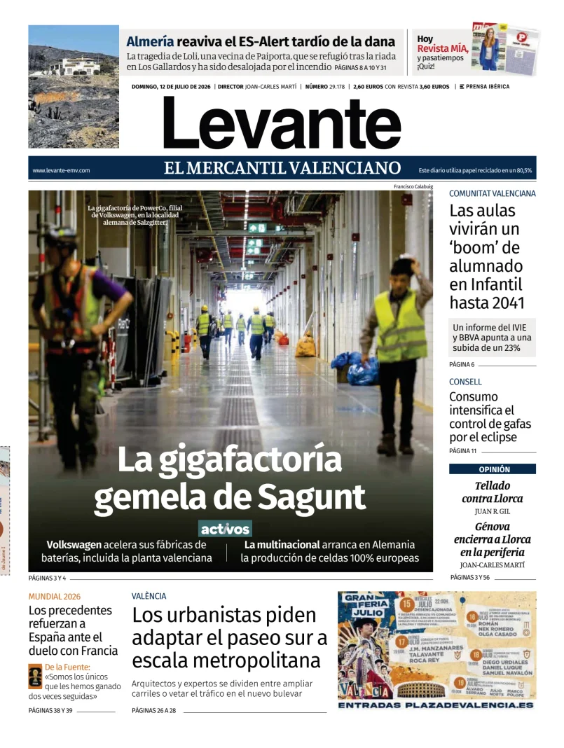 Portada de Levante EMV (Ribera)