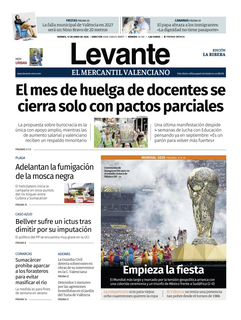 Portada de Levante EMV (Ribera)