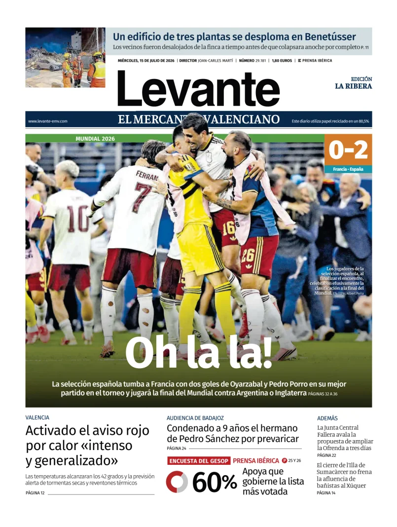 Levante EMV (Ribera) — 15/07
