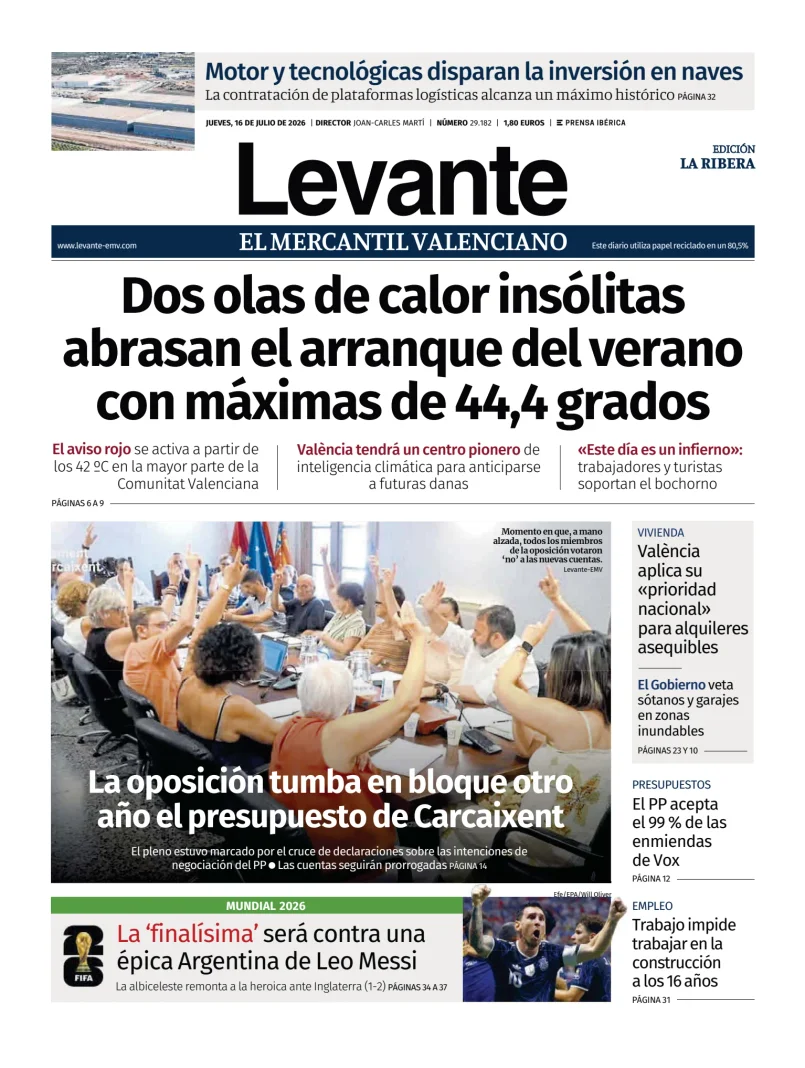 Levante EMV (Ribera) — 16/07