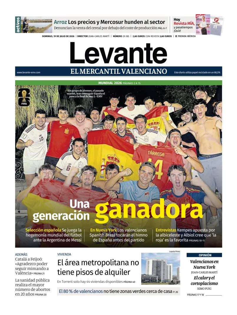 Levante EMV (Ribera) — 19/07