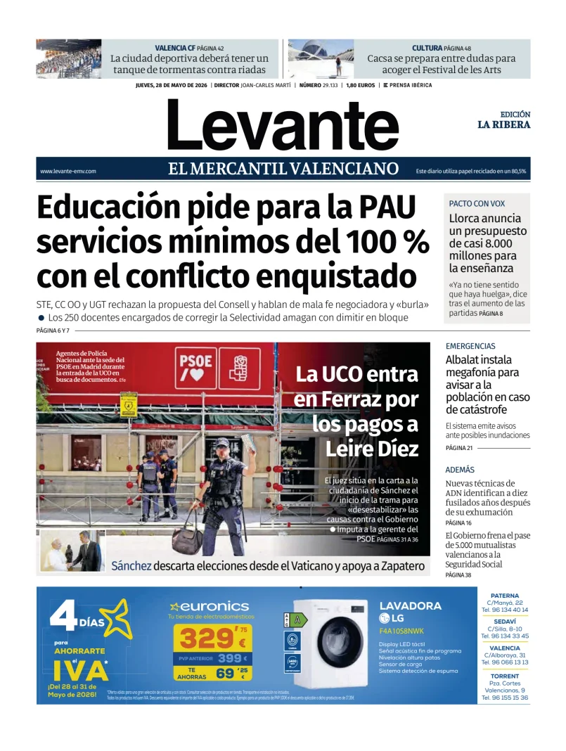 Levante EMV (Ribera) — 28/05