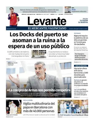 Portada de Levante EMV (Safor), 10 de junio de 2026
