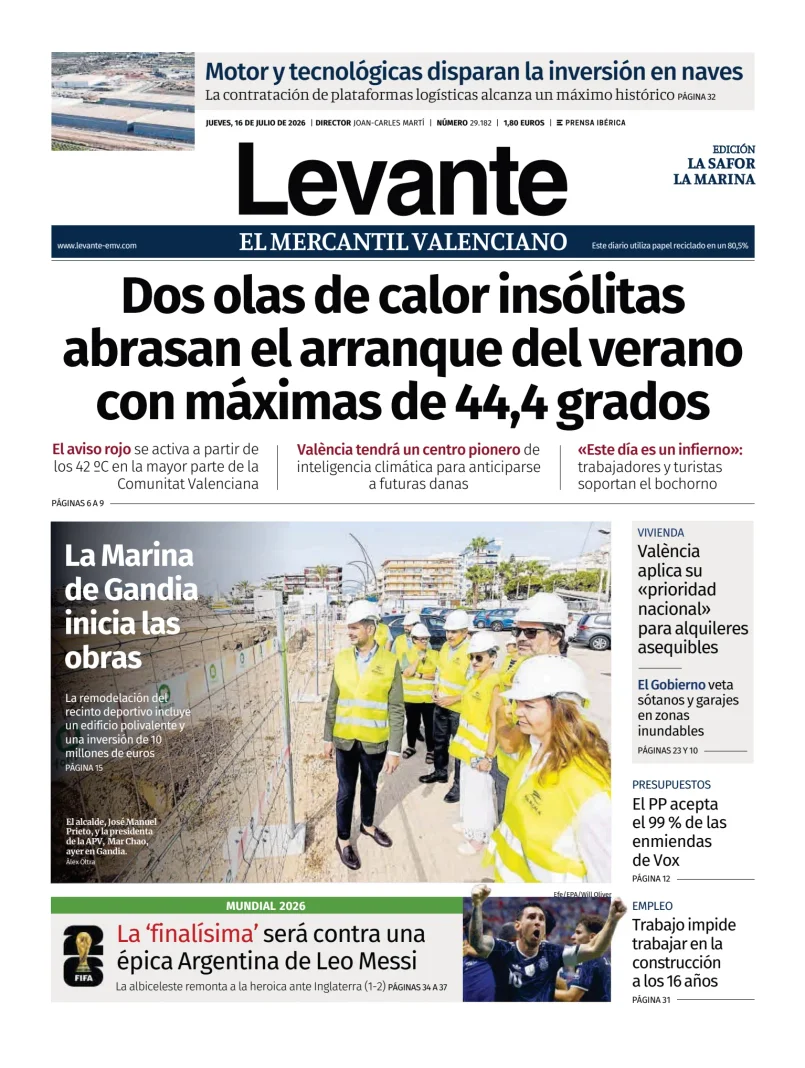 Levante EMV (Safor) — 16/07
